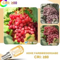 NETTLIFE Lot de 4 ampoules LED E14 blanc chaud lampes vintage T22 2 W rétro Edison à douille 2700 K économie d'énergie