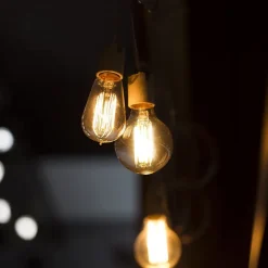 NETTLIFE Pack de 6 Ampoules LED E14 lampe vintage - G45 Rétro 2700K 4W blanc chaud