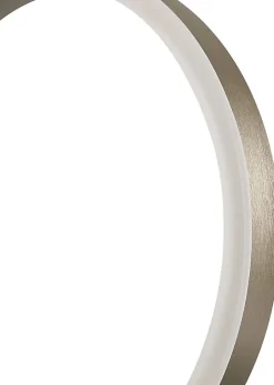 NETTLIFE Plafonnier à Led à intensité variable Ring Design avec télécommande Moderne 46W
