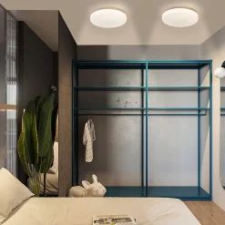 NETTLIFE Plafonnier LED 21 cm 15 W Lampe Blanc Neutre Rond Couloir Étoile Décor pour Cuisine Chambre d'enfant Salle à Manger