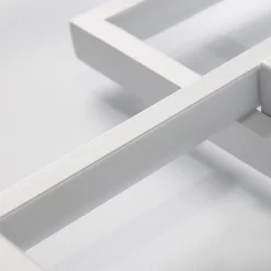 NETTLIFE Plafonnier LED Dimmable Moderne Lampe de salon Plafonnier blanc 65W