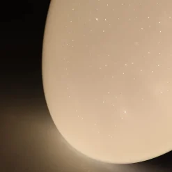 NETTLIFE Plafonnier LED Lampe de à Coucher Ciel Étoilé Intensité Variable avec Télécommande 37 W Lampe de d'Enfant 28 cm pour