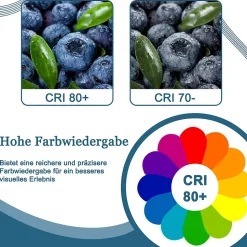 NETTLIFE Plafonnier LED Moderne 19W, 30 cm Lampe Blanc Chaud 3000 K Design pour Intérieur Couloir Chambre Cuisine Salon Studio