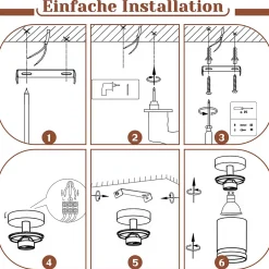 NETTLIFE Spot de plafond noir 1 ampoule plafonnier moderne spot GU10 spots orientables intérieur métal