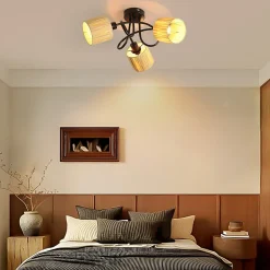 NETTLIFE Spot De Plafond 3 Feux Plafonnier Couloir - Plafonnier Vintage