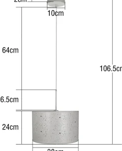 NETTLIFE suspension métal blanc Diam.38cm E27 38CM moderne avec abat-jour en tissu douille design ciel étoilé pour chambre