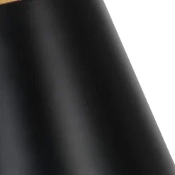 NETTLIFE Suspension Vintage Salle à Manger 2x Lampe Suspendue Noire Lampe Suspendue Industrielle E27 Métal Rétro