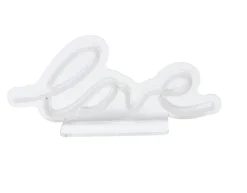 Néon LED Love jaune IP20 L.30cm 7W Seynave