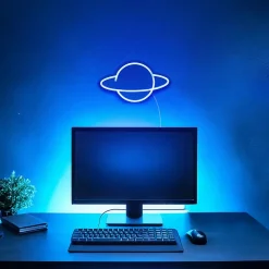 Néon LED planète IP20 H.17,5cm 8W Seynave