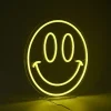 Néon LED Smiley jaune IP20 Ø40cm Seynave