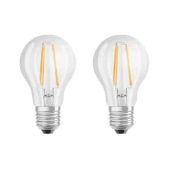 OSRAM - Boite de 2 LED std verre clair 10W E27 1521lm 2700K chaud