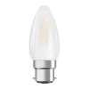 OSRAM - LED flamme verre dépoli 2.5W B22 250lm 2700K chaud