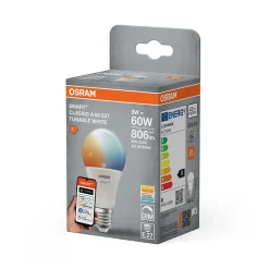 OSRAM Ampoule LED SMART+ A60 9W E27 Tunable White