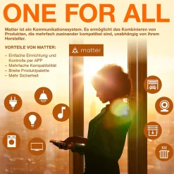 OSRAM Ampoule LED SMART+ Matte A100 E27 RGBW