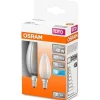 OSRAM BTE2 Ampoule LED Flamme verre depoli 4W40 E14 froid