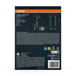 OSRAM ENDURA Garden piquet extérieur, noir, GU10