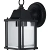 OSRAM ENDURA Lampe d'extérieur classique Square S E27 noir