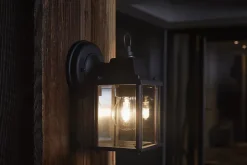 OSRAM ENDURA Lampe d'extérieur classique Square S E27 noir