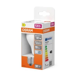 OSRAM Lampe LED Ampoule étoile forme A 40 filament 3,4 W Mat E27
