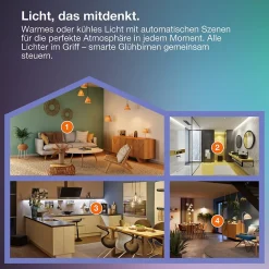 OSRAM Lampe LED SMART+ B40 4,9 W E14 flamme blanc réglable