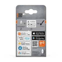 OSRAM Lampe LED SMART+ B40 4,9 W E14 flamme blanc réglable