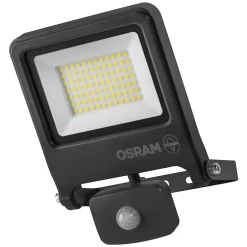 OSRAM Projecteur LED ENDURA FLOOD PC 50 W 4 000 K avec capteur gris