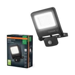 OSRAM Projecteur LED ENDURA FLOOD PC 50 W 4 000 K avec capteur gris
