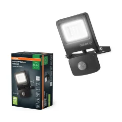 OSRAM Projecteur LED ENDURA FLOOD PC 10 W 4 000 K avec capteur gris