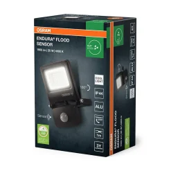 OSRAM Projecteur LED ENDURA FLOOD PC 20 W 4 000 K avec capteur gris