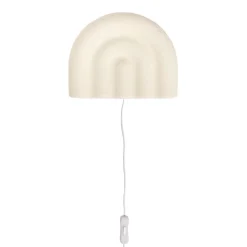 OYOY Lampe murale blanc en sillicone H19x24x6,5cm