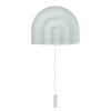 OYOY Lampe murale bleu en sillicone H19x24x6,5cm