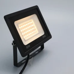 Pack de 2 Projecteur LED Extérieur IP65 Imperméable 30W 2850Lm 3000K Lumière Chaude pour Maison Garage Jardin Terrasse