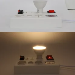 Pack de 10 Ampoules LED GU10 7W 770lm 3000K Blanc Chaud SMD2835 120 Sans Scintillement No Flicker 220V