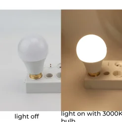 Pack de 10 Ampoules LED OSRAM Chips LED E27 A60 9W IRC90 900 Lumens Eyeconfort Sans Scintillement 3000K Blanc Chaud