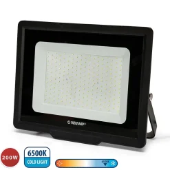 PADLIGHT POWER, projecteur LED SMD 200W IP65 noir 6500K