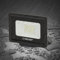 PADLIGHT5, projecteur LED SMD 20W IP65, noir 6500K