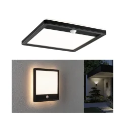 Panneau d'extérieur LED Lamina Backlight Détecteur de mouvement crépusculaire (IR) résistant à l'eau de mer IP44 carré 250x250mm 3