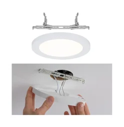 Panneau encastré LED Cover-it Promo rond 165mm 8,8W 880lm 3000K Blanc dépoli