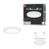 Panneau encastré LED 2in1 Cover-it rond 225mm 16,5W 1200lm 4000K Blanc dépoli