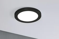 Panneau encastré LED 2in1 Cover-it rond 225mm 16,5W 1200lm 4000K Noir