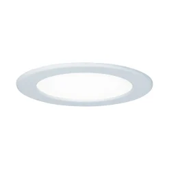 Panneau encastré LED IP44 rond 170mm 12W 850lm 4000K Blanc