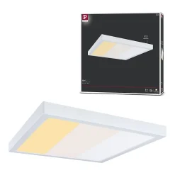 Panneau LED Abia 2 White Select Détecteur de mouvement crépusculaire (HF) carré 400x400mm 16W 1400lm 2700 - 4000K Blanc