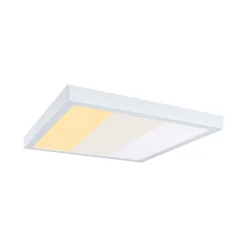 Panneau LED Abia 2 White Select Détecteur de mouvement crépusculaire (HF) carré 400x400mm 16W 1400lm 2700 - 4000K Blanc