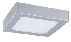 Panneau LED Abia 2 White Select Détecteur de mouvement crépusculaire (HF) carré 170x170mm 9,5W 1100lm 2700 - 4000K Chrome mat