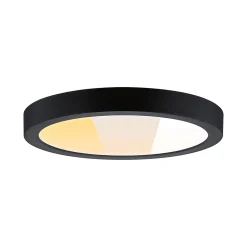 Panneau LED Abia 2 White Select Détecteur de mouvement crépusculaire (HF) rond 300mm 14W 1000lm 2700 - 4000K Noir