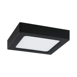 Panneau LED Abia 2 White Select Détecteur de mouvement crépusculaire (HF) carré 170x170mm 9,5W 1100lm 2700 - 4000K Noir