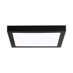 Panneau LED Abia carré 300x300mm 22W 2000lm 4000K Noir