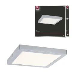 Panneau LED Abia carré 300x300mm 22W 2200lm 2700K Chrome mat