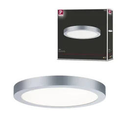 Panneau LED Abia rond 300mm 22W 2200lm 2700K Chrome mat