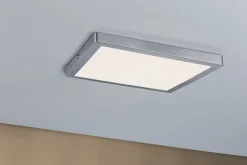 Panneau LED Atria carré 300x300mm 16,5W 1450lm 2700K Chrome mat gradable